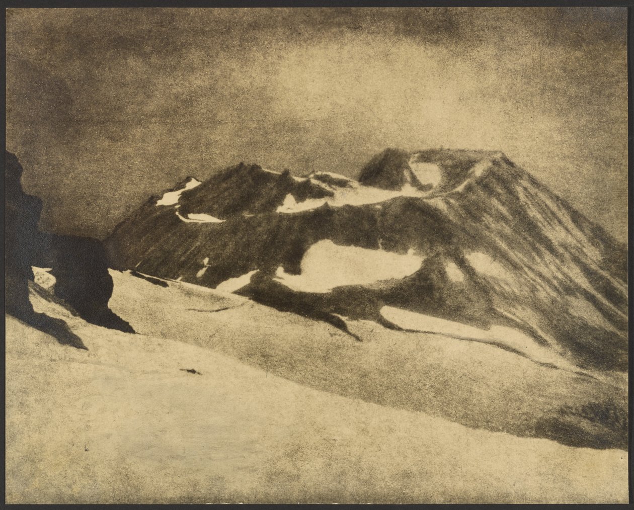 Mt. Shasta krater av Louis Fleckenstein