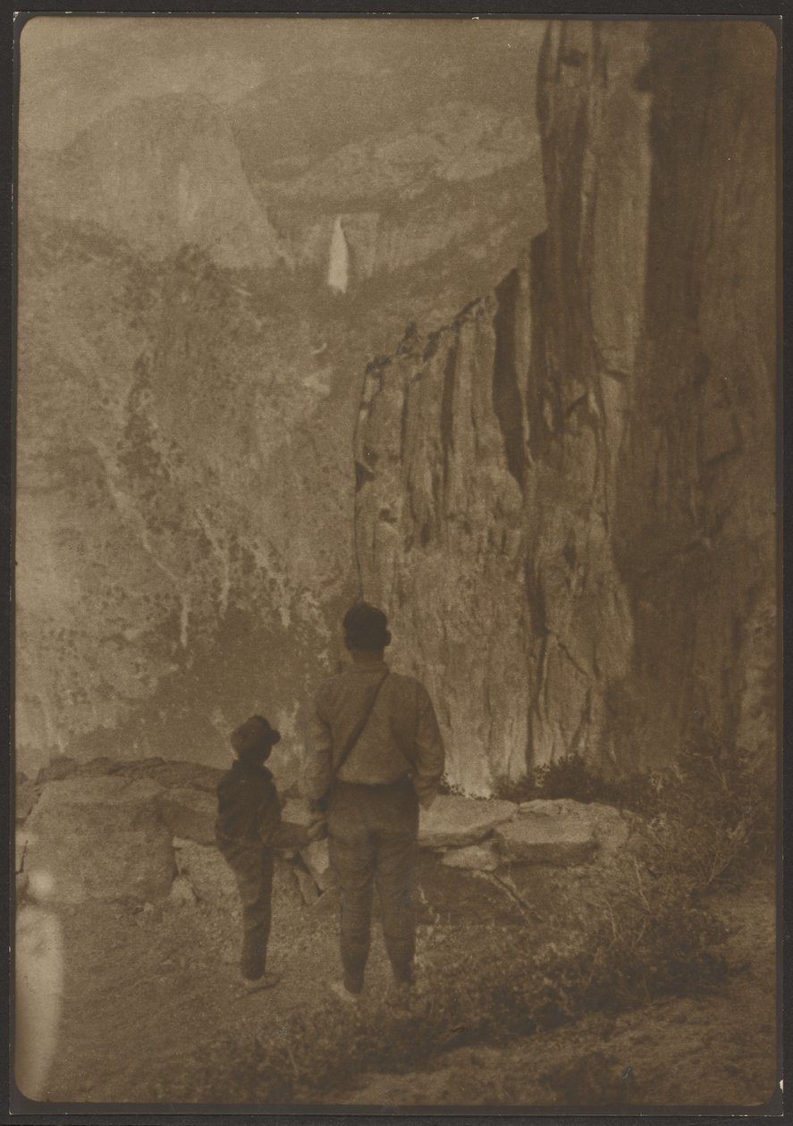 Vandringsleden ”Nevada Falls from Ledge”, Yosemite av Louis Fleckenstein
