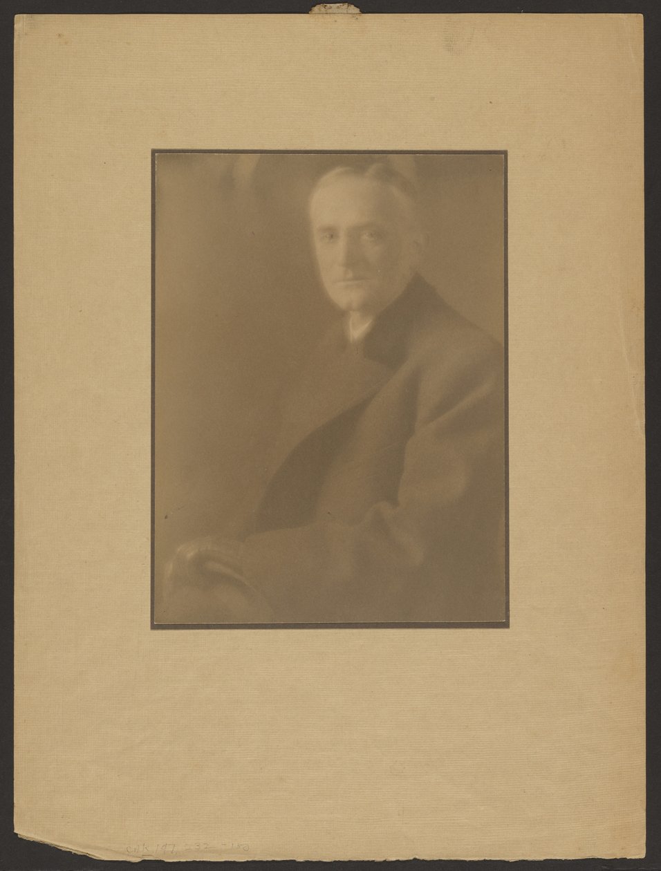 Porträtt av Mr George Eastman av Louis Fleckenstein