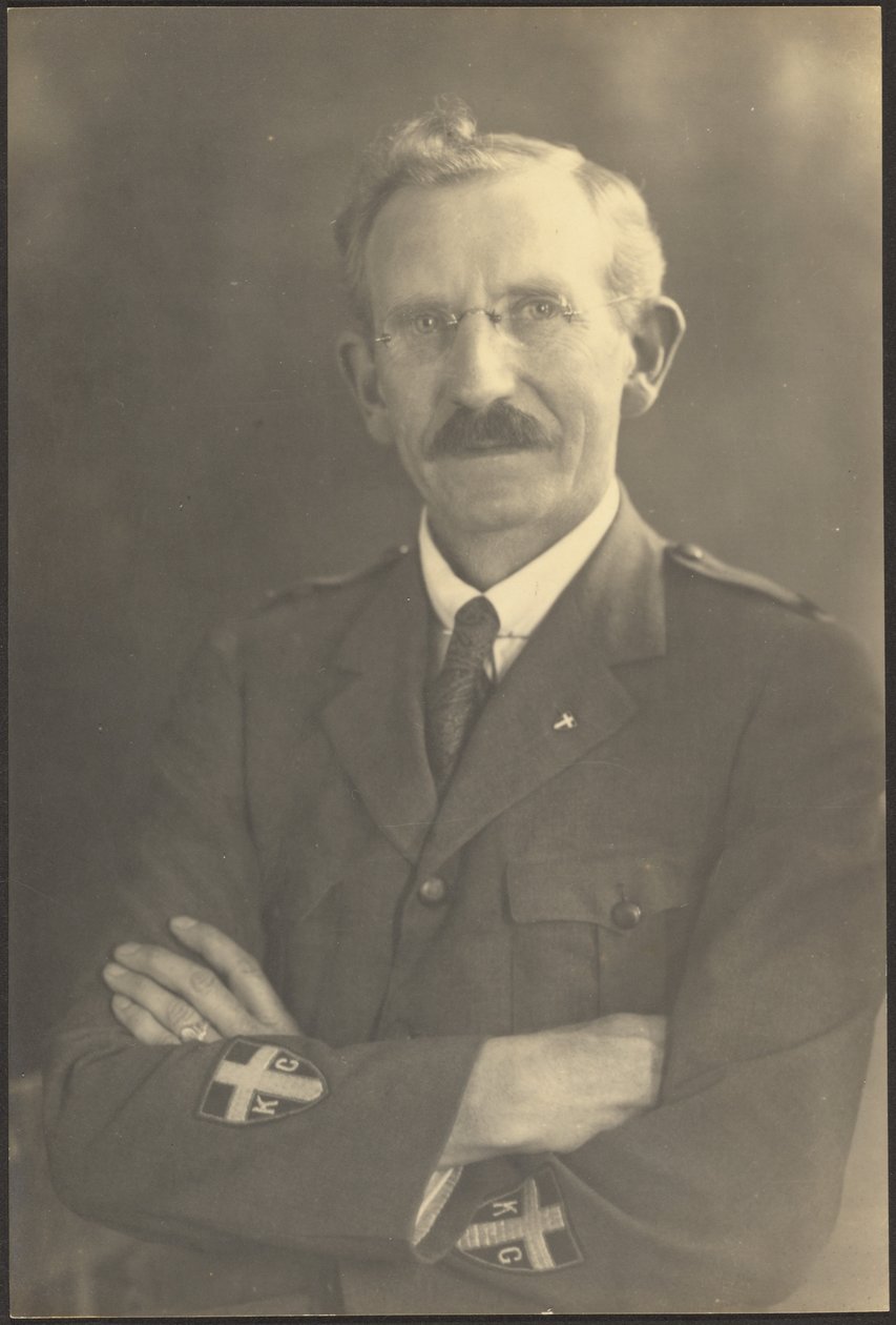 [Porträtt av en militärpräst] av Louis Fleckenstein
