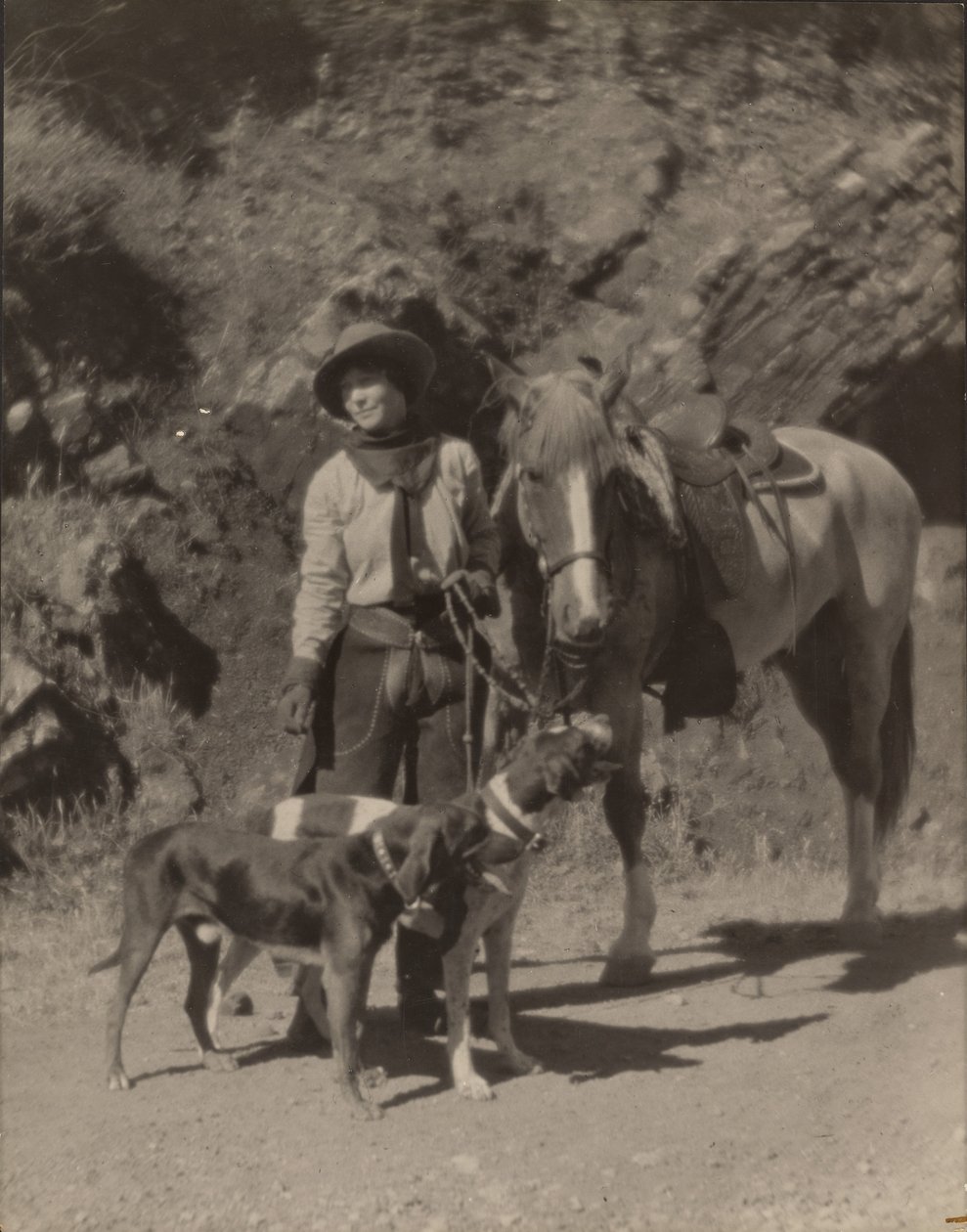 Ruth Comfort Mitchell (författare av westernberättelser) av Louis Fleckenstein