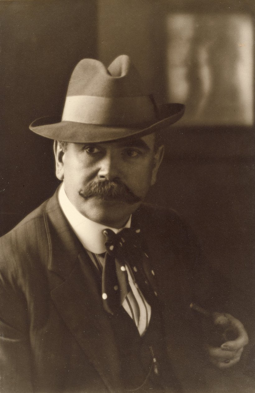 Självporträtt av Louis Fleckenstein