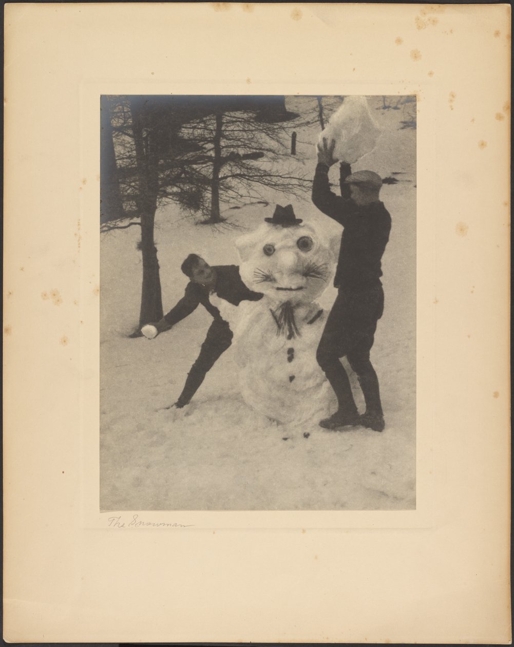 Snögubben av Louis Fleckenstein