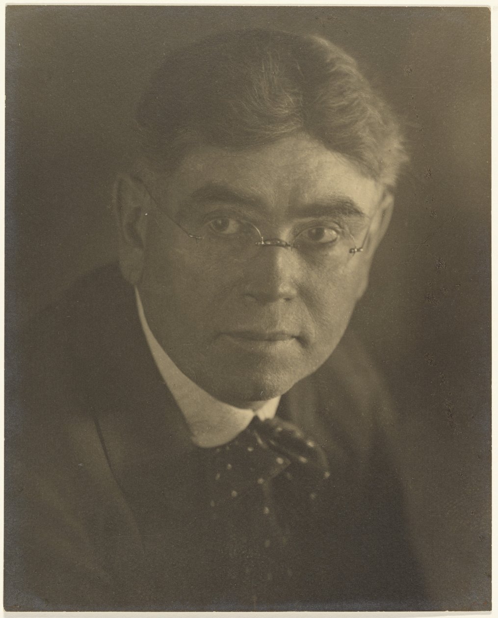 Er tillgivne [Självporträtt] av Louis Fleckenstein