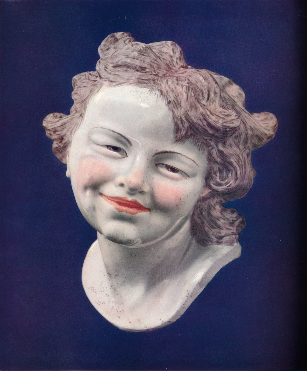 Chelsea Porslinshuvud, c1746. av Louis Francois Roubiliac