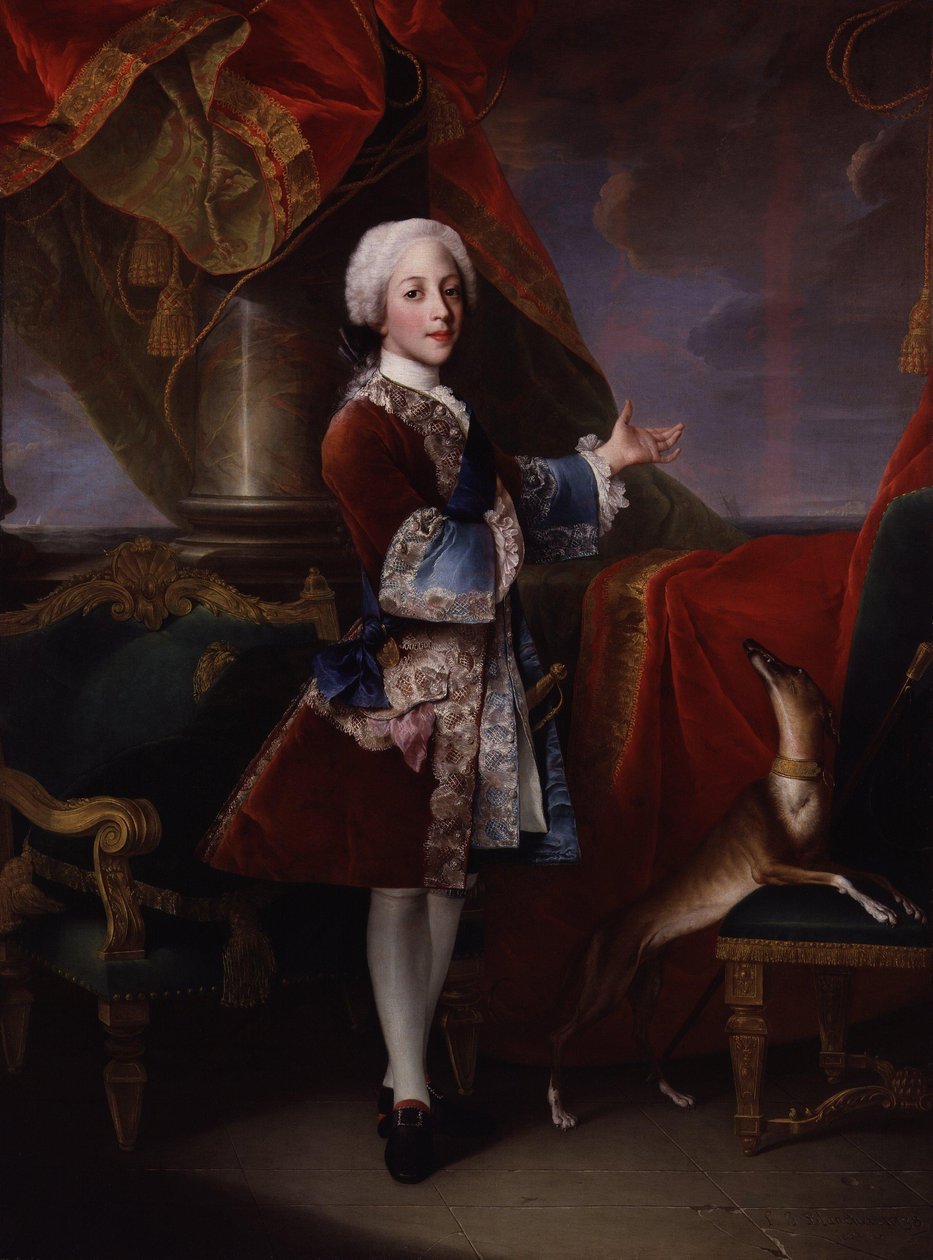 Henrik Benedict Maria Clement Stuart, kardinal York av Louis Gabriel Blanchet