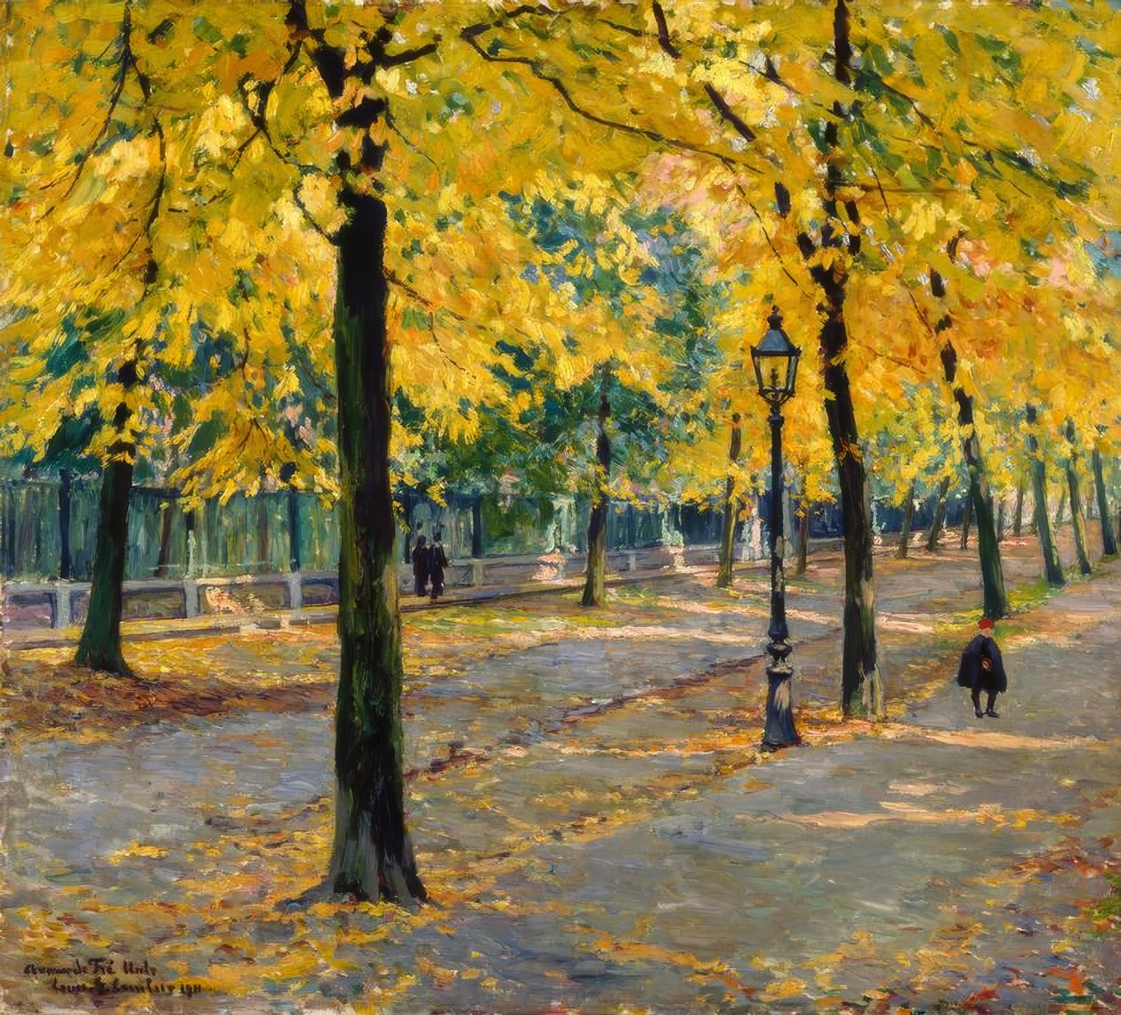 Mycket Urde Avenue av Louis Gustave Cambier