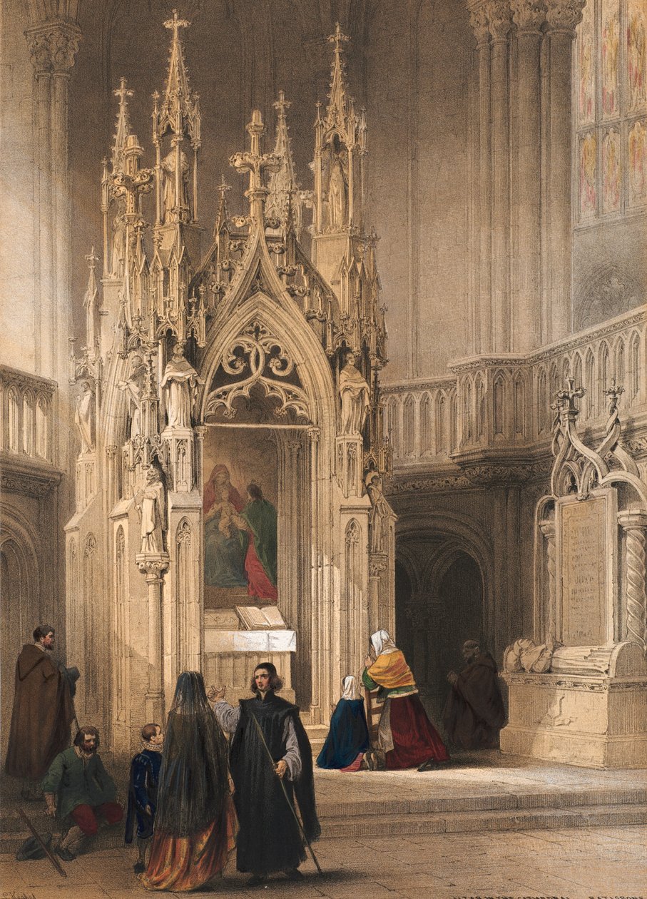Altare i katedralen, Ratisbone, ark 8 från 