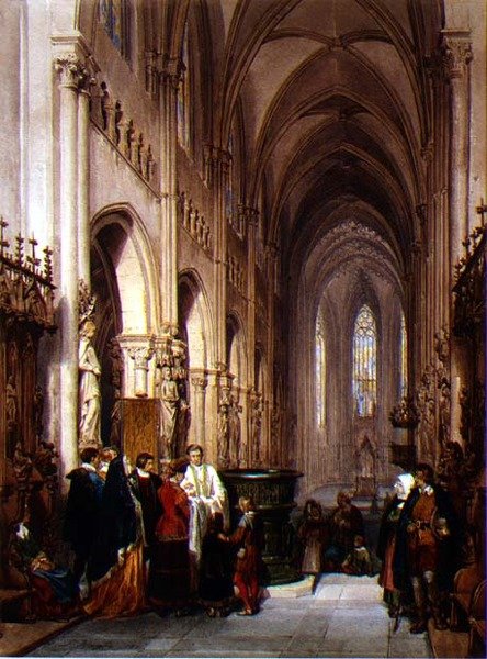 Dop av Louis Haghe
