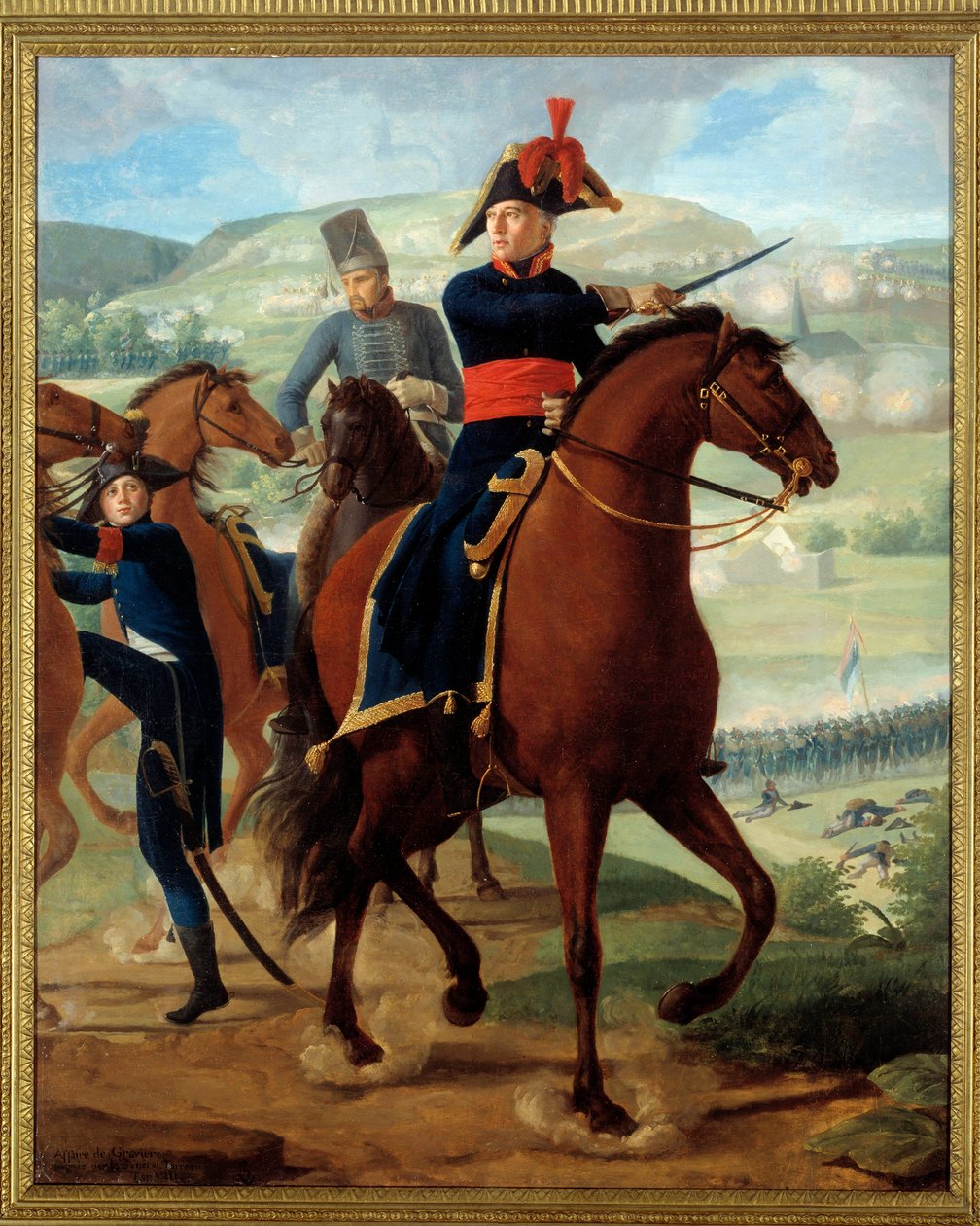 Ridsporträtt av general Louis Marie Turreau de Garambouville (känd som Turreau de Garambouville eller Turreau de Linieres av Louis Hersent