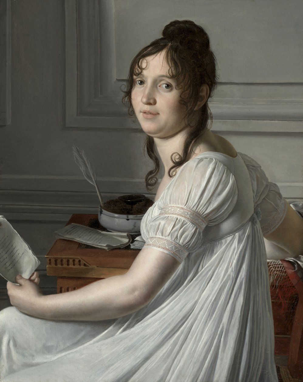 Sophie Crouzet, ca 1801 av Louise Marie Jeanne Hersent