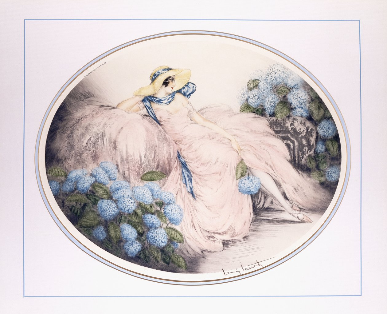 Hortensior av Louis Icart