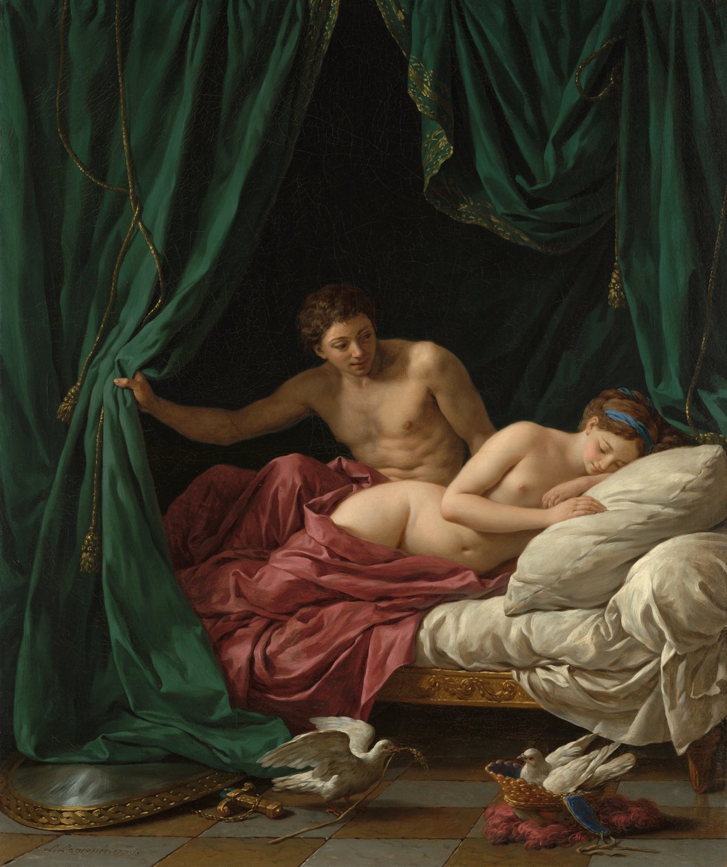 Mars amp; Venus, Allegori om fred av Louis Jean François Lagrenée
