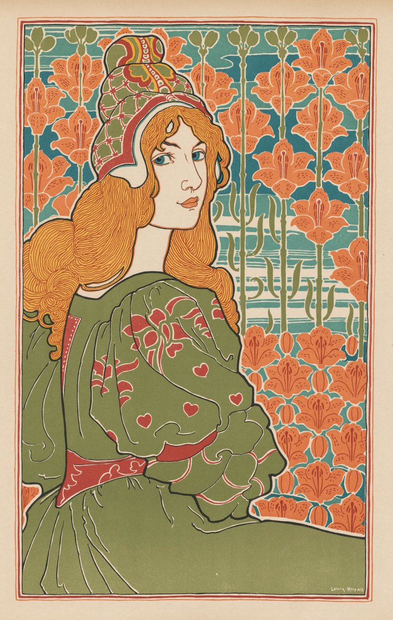 Det moderna trycket: Jane av Louis John Rhead