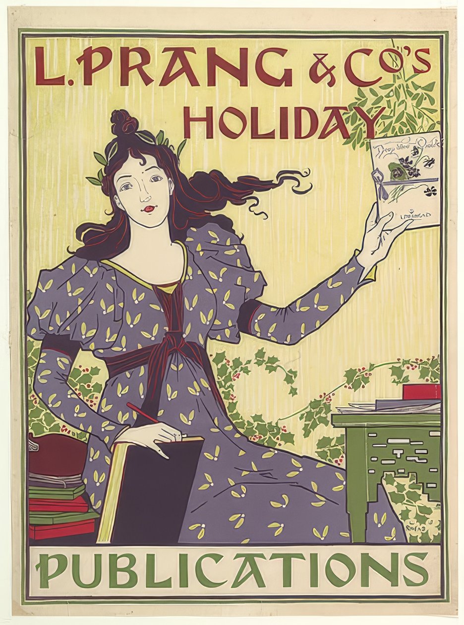 L. Prang & Co.s: Semester. 1895 av Louis John Rhead