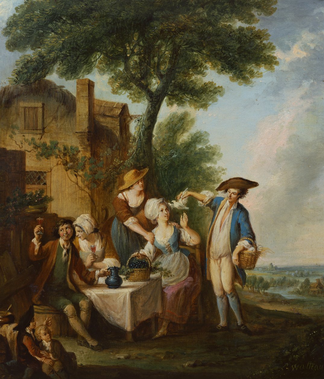 swedish av Louis Joseph (1731 98) Watteau