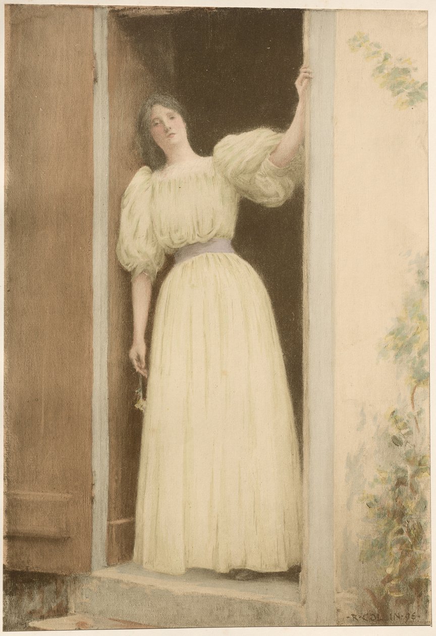 The Departure, publicerad 1899. av Louis Joseph Raphael Collin