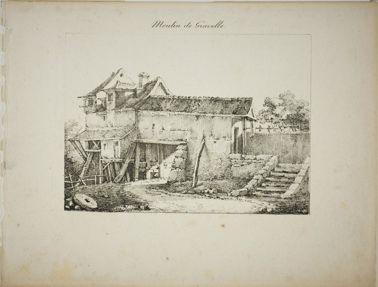 Bruk vid Gravelle, II av Louis Jules Frederic Villeneuve