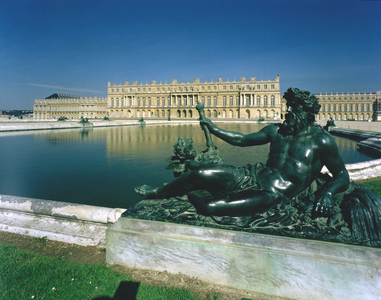 Trädgårdsfasaden, 1668-84 av Louis Le Vau
