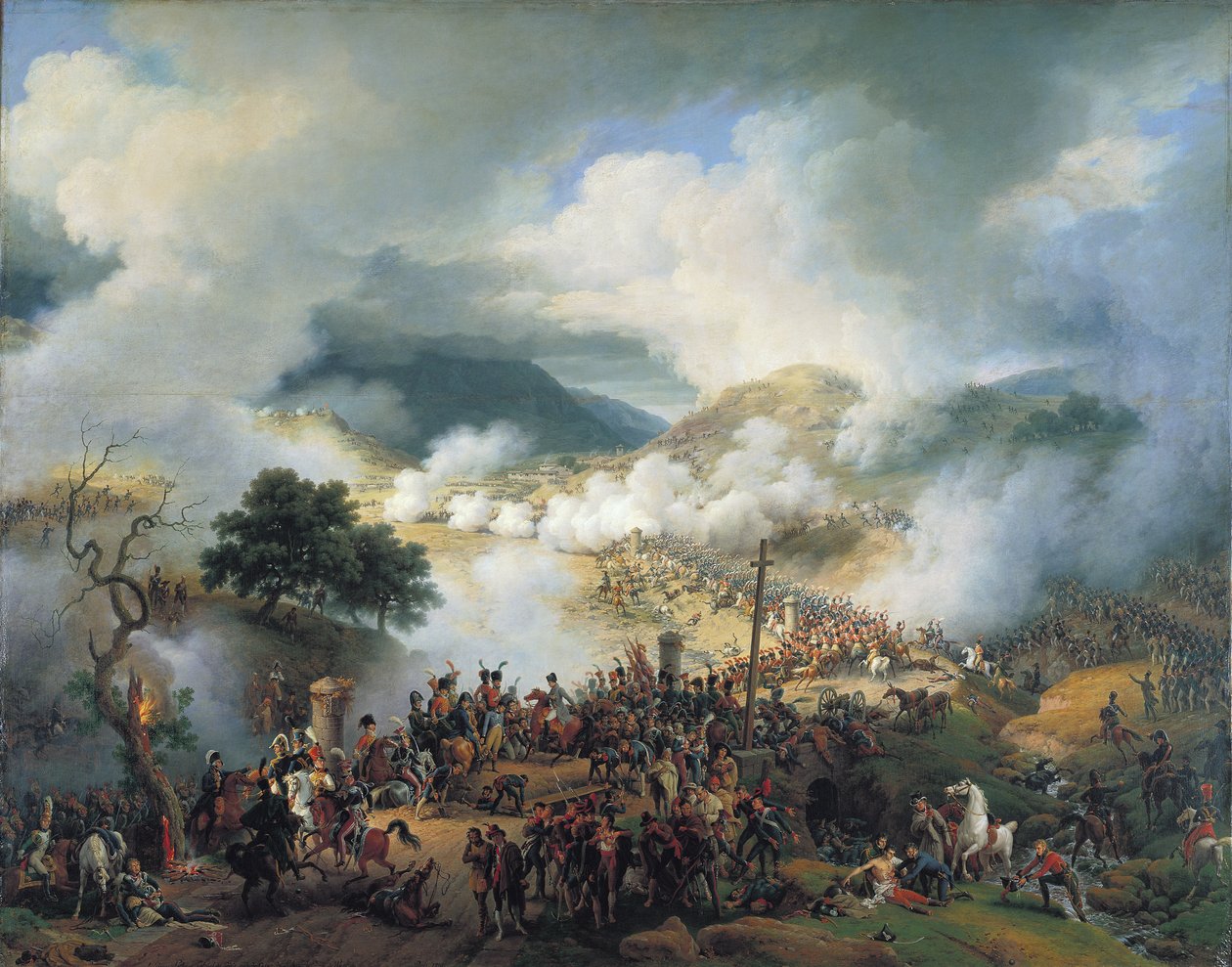 Slaget vid Somosierra, 30 november 1808 av Louis Lejeune