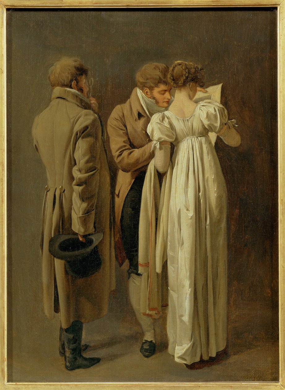 Entusiaster av tryck ... av Louis Leopold Boilly