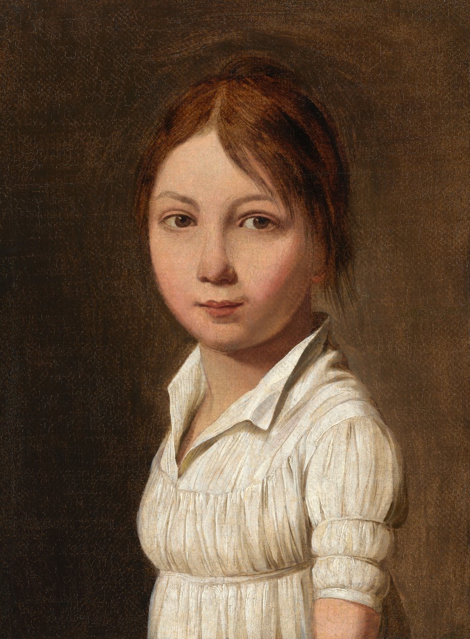 Malvina mortel från Treviso av Louis Leopold Boilly