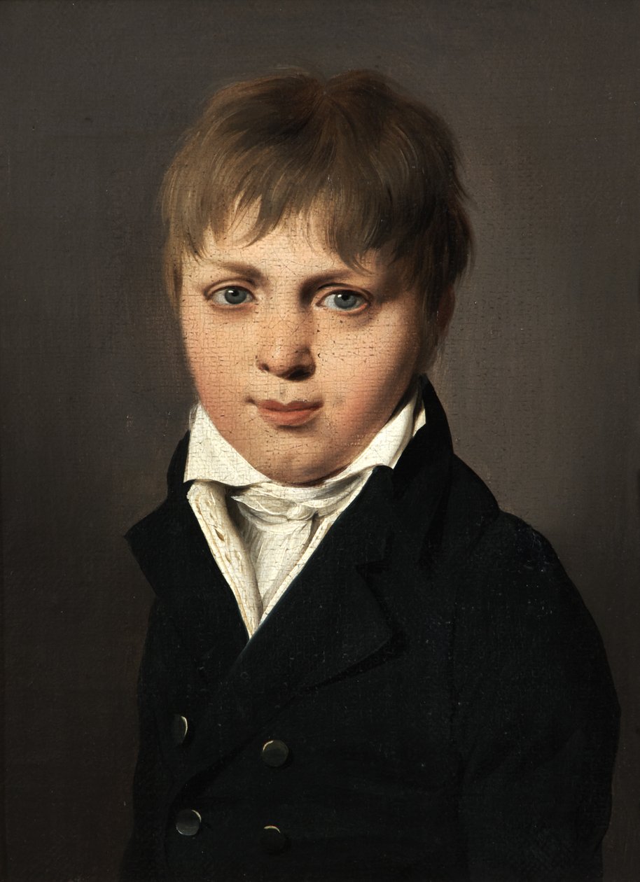 Porträtt av François Touchard av Louis Leopold Boilly