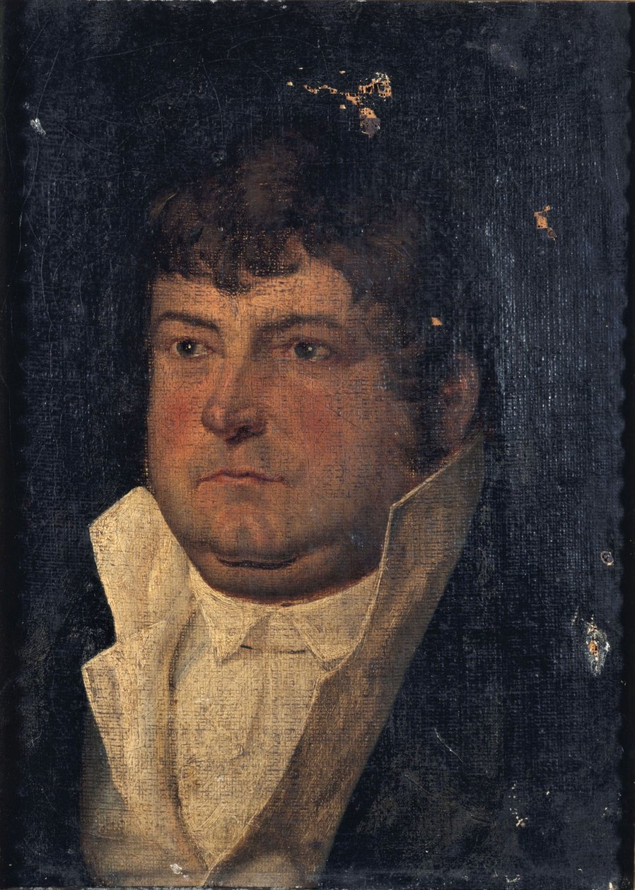 Porträtt av Georges Cadoudal (1771-1804) av Louis Leopold Boilly