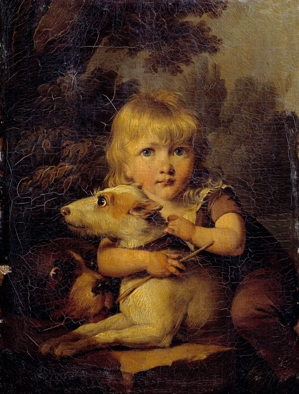 Porträtt av Louis Arnault (1803-1885) Barnmålning av Louis Leopold Boilly (1761-1845) 1808 ca. Sol. 0,22x0,16 m av Louis Leopold Boilly