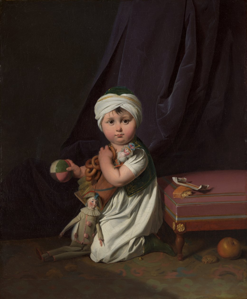 Porträtt av en pojke, ca. 1805. av Louis Leopold Boilly