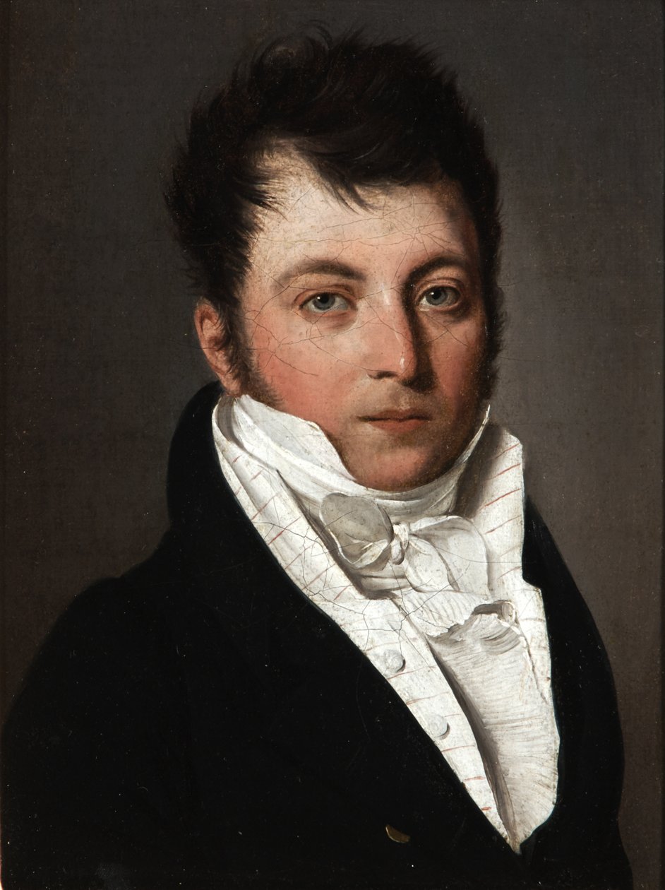 Porträtt av en man av Louis Leopold Boilly