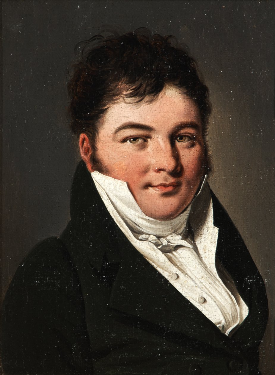 Porträtt av en man av Louis Leopold Boilly
