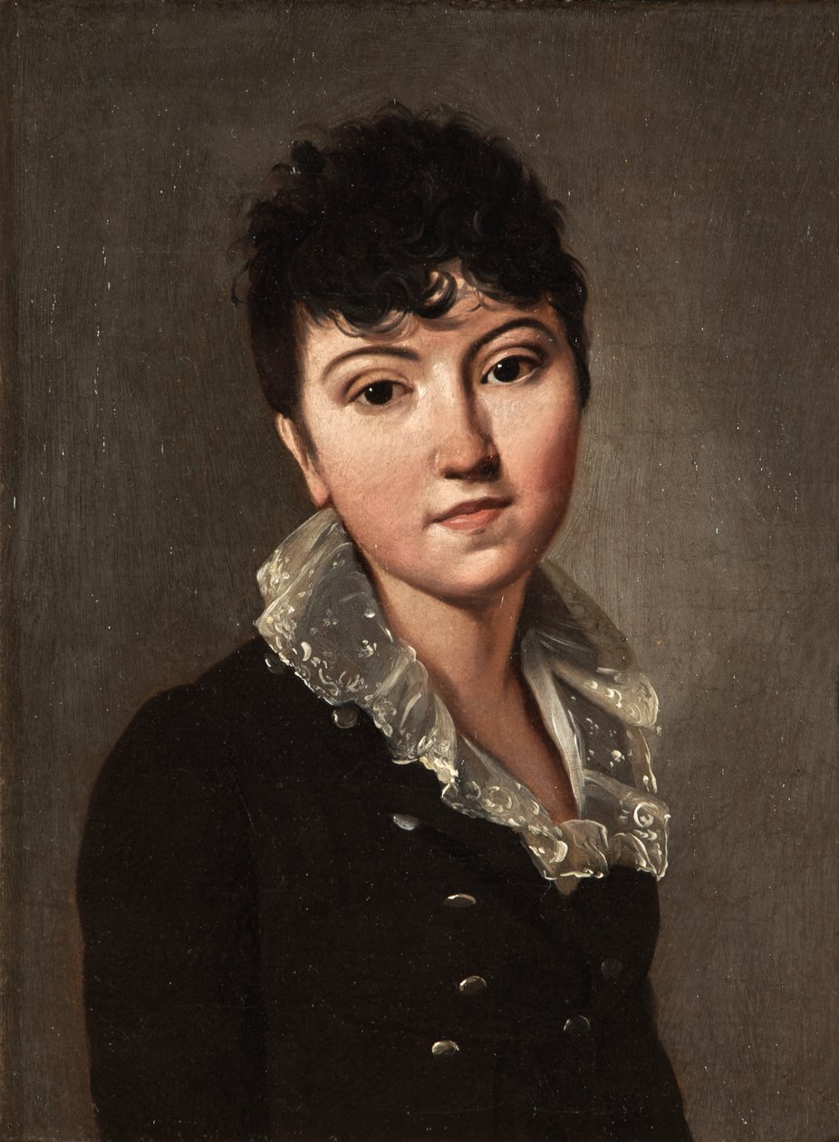 Porträtt av en kvinna av Louis Leopold Boilly