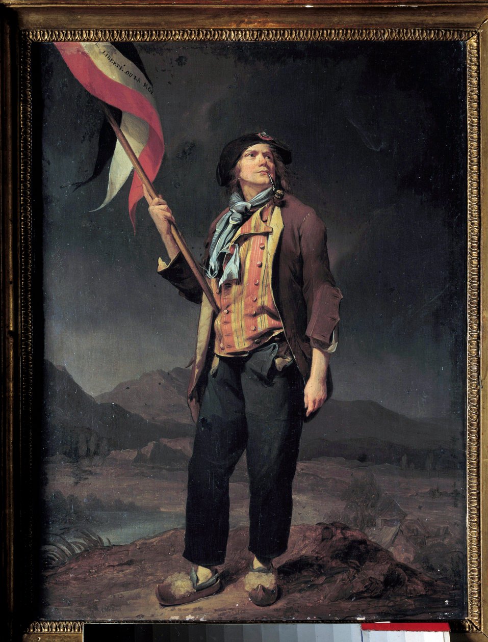 Porträtt av sångaren Simon Chenard av Louis Leopold Boilly