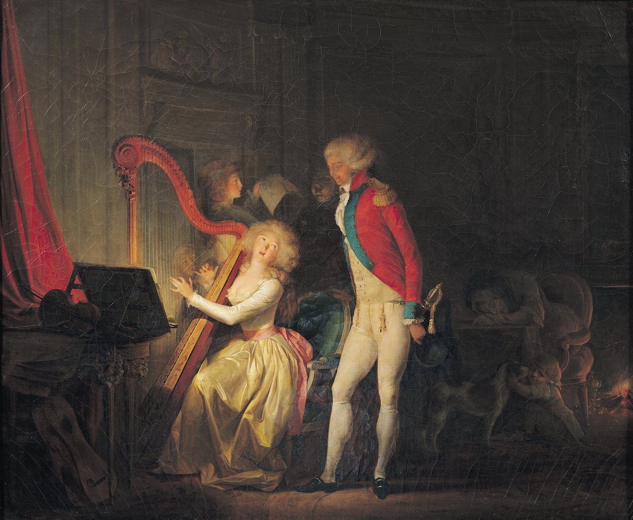 Den improviserade konserten, eller The Price of Harmony av Louis Leopold Boilly