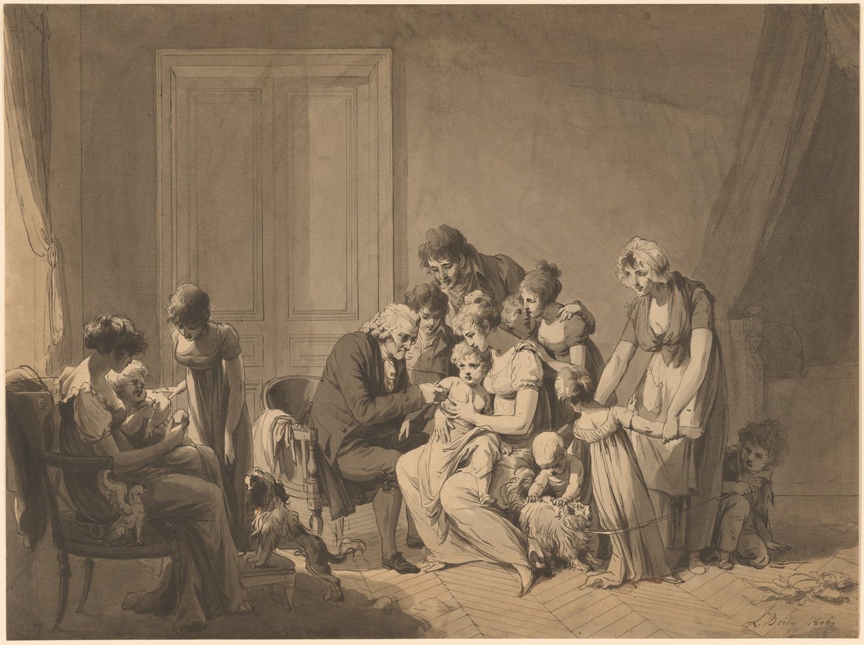 Vaccinet av Louis Leopold Boilly