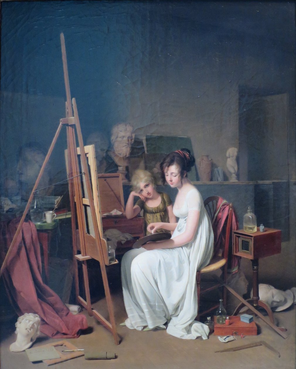 Konstnärsateljé av Louis Leopold Boilly