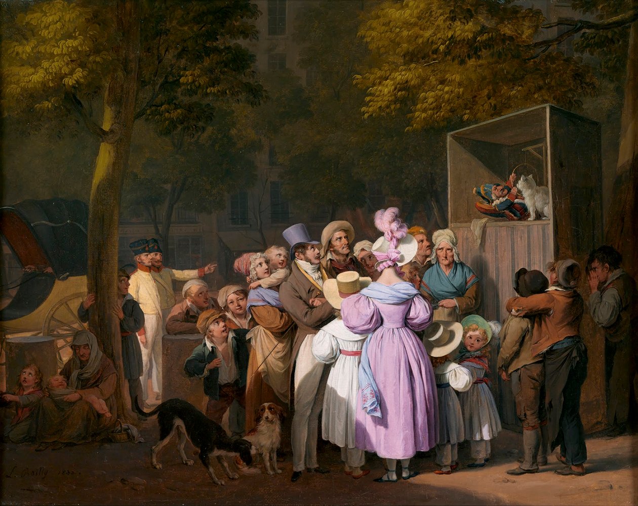 Louis-Léopold Boilly - Den fattiga katten av Louis Leopold Boilly
