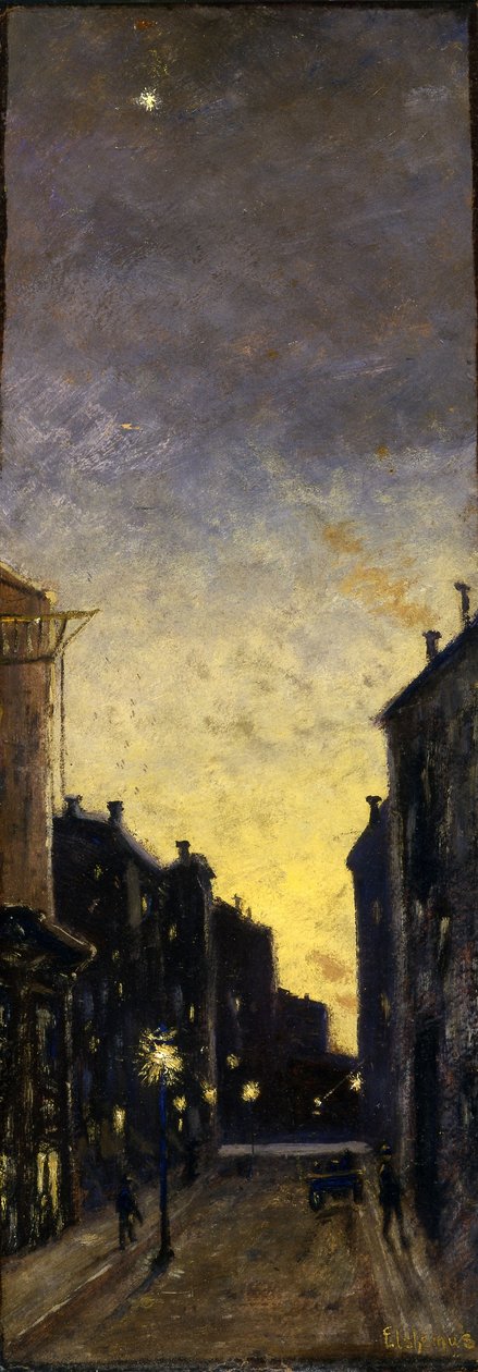 Femtiosjunde gatan av Louis M. Eilshemius
