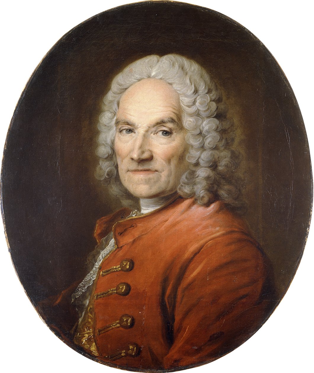 Porträtt av Jean-Louis Lemoyne av Louis Tocqué