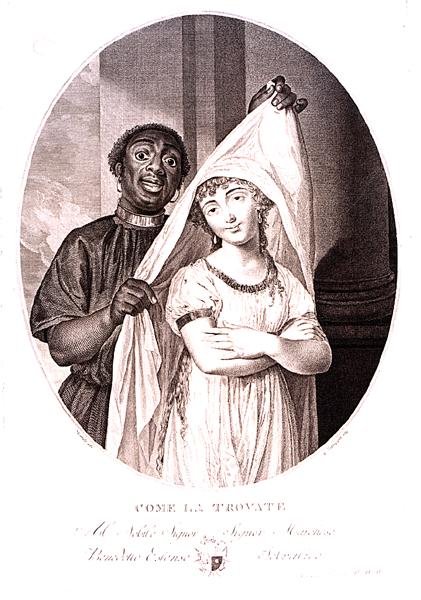 As You Find Her, graverad av G. Lancon, c.1840 (stålgravyr) (s/v foto) av Louis Marie Sicard