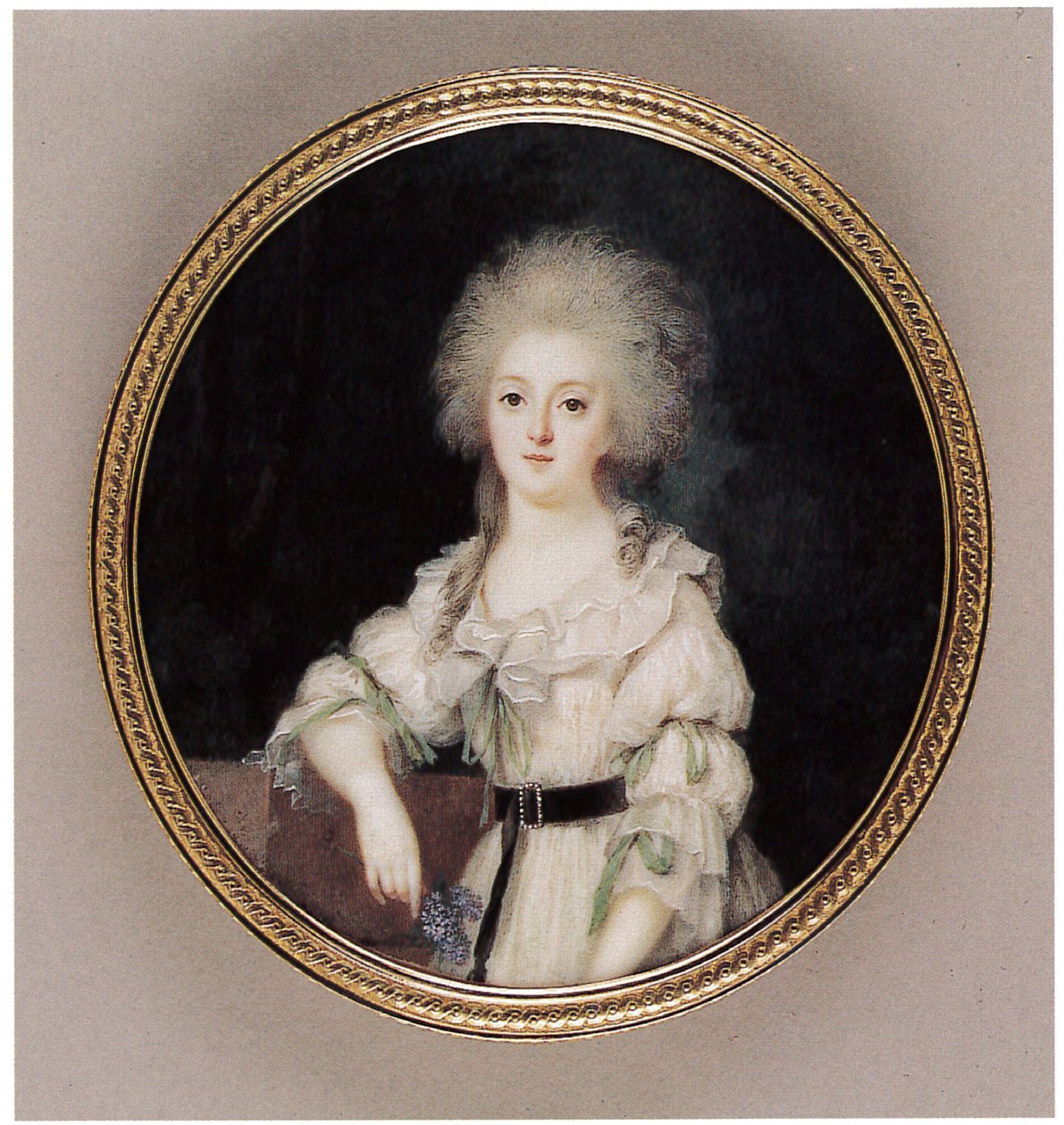 Madame Elisabeth av Frankrike av Louis Marie Sicard