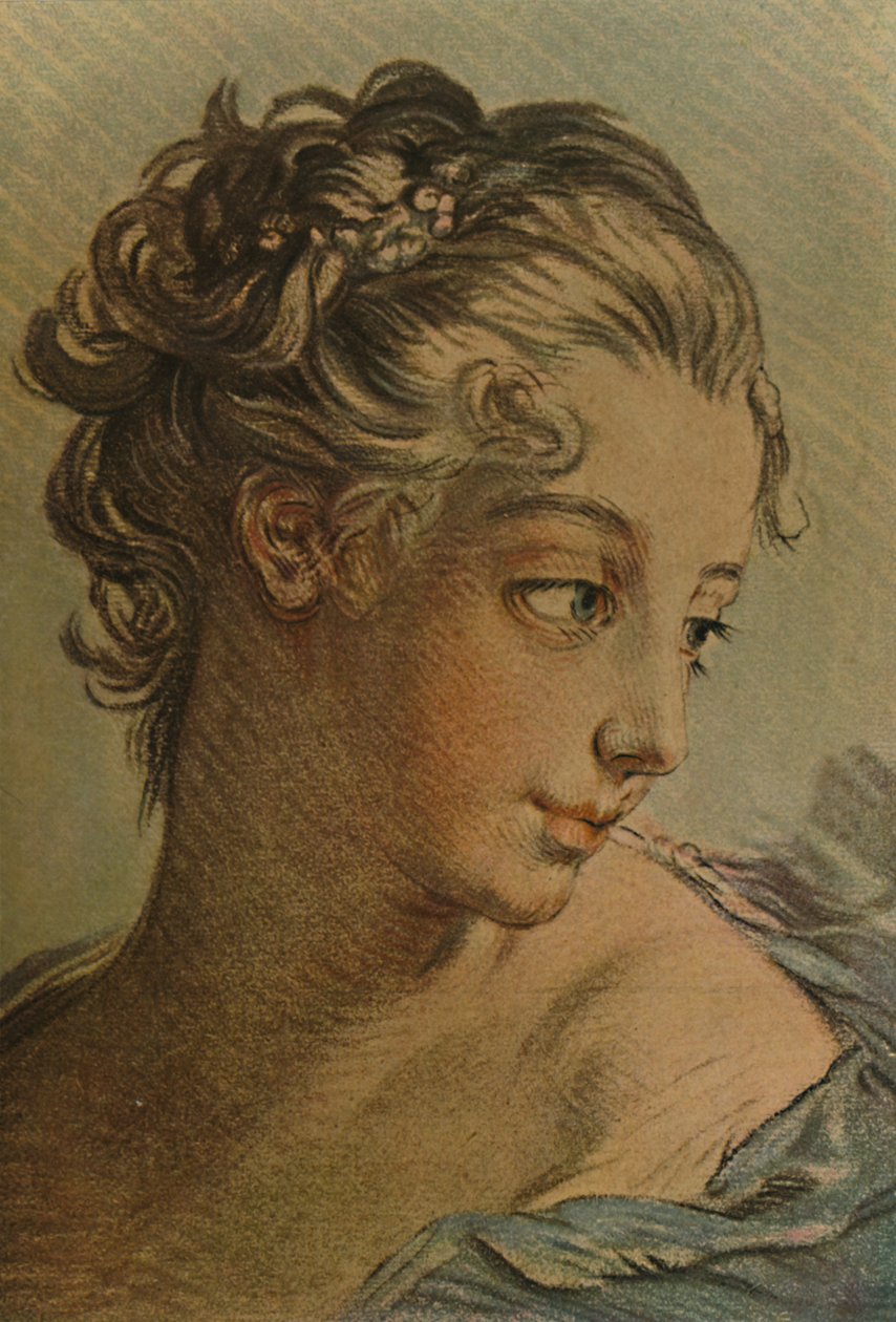 Chef för en ung flicka, c1760-1790, 1913 av Louis Marin Bonnet