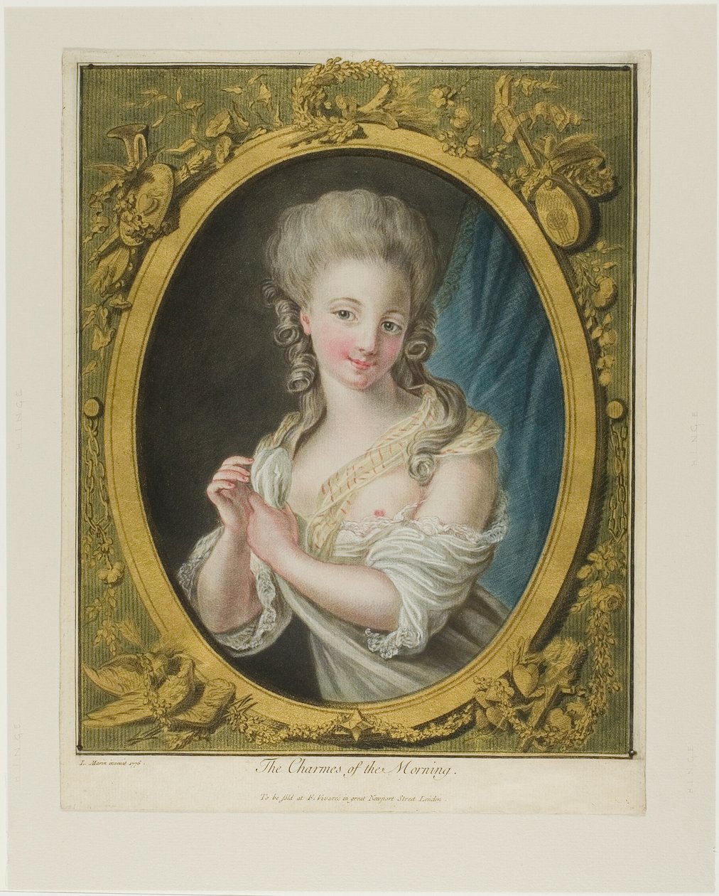 Morgonens charmes av Louis Marin Bonnet