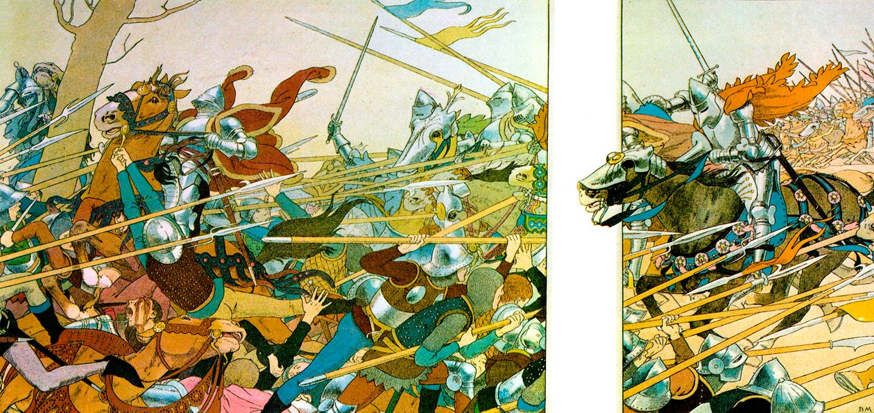 Illustration från boken The Life of Jeanne d