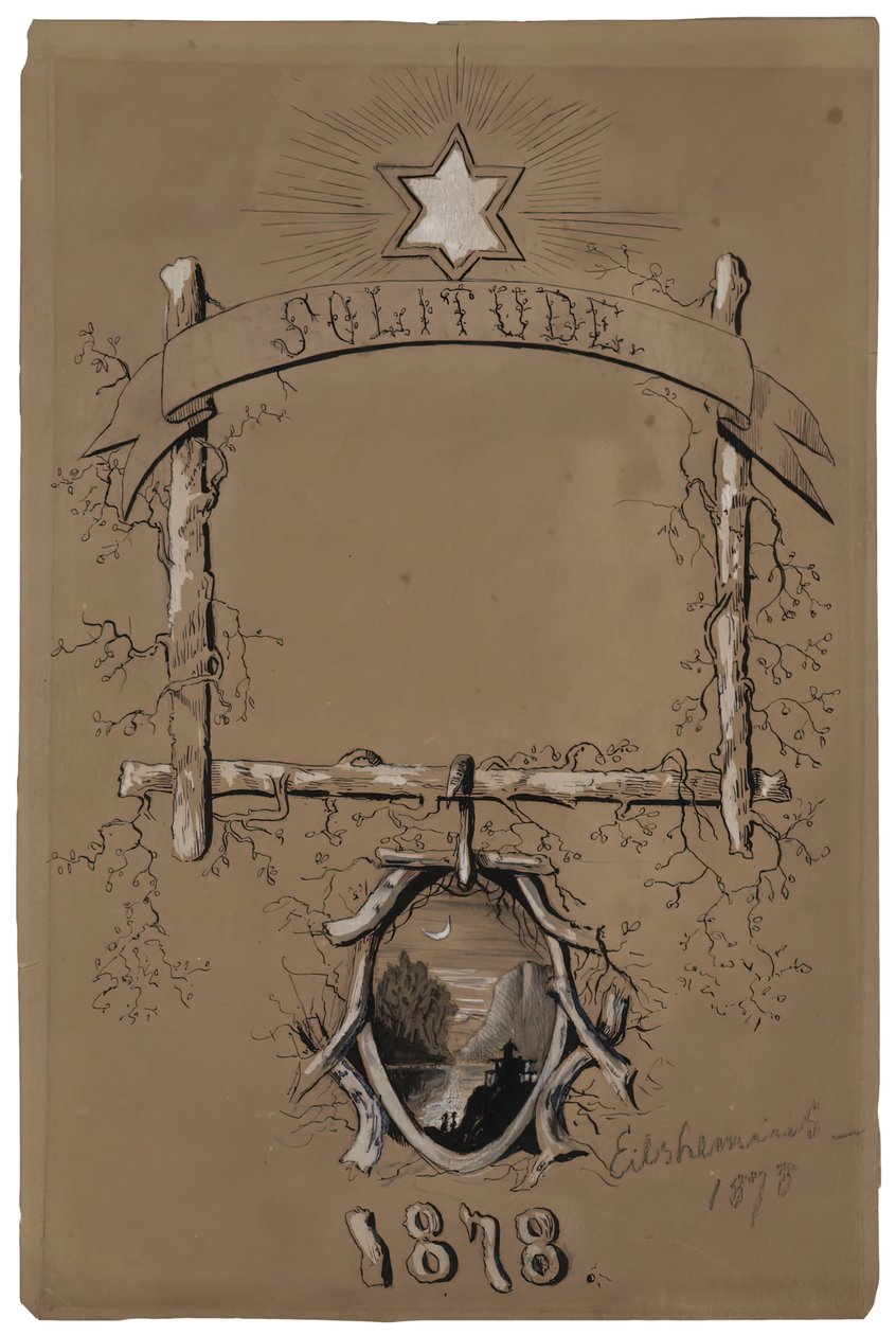 Ensamhet, 1878. av Louis Michel Eilshemius