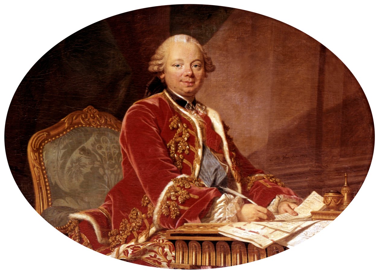 Etienne-Francois, hertig av Choiseul-Stainville (1719-1785) av Louis Michel van Loo