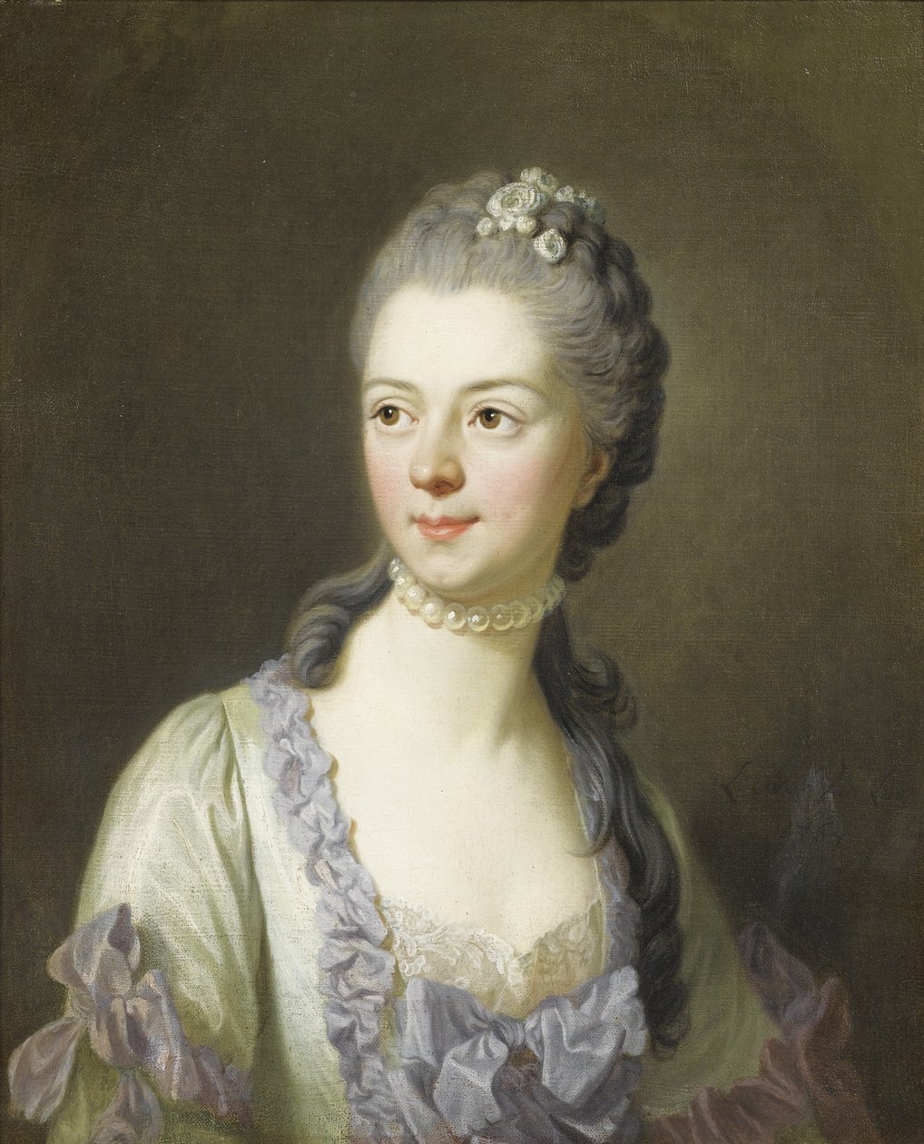 Porträtt av Ekaterina Dmitrievna Golitsyna 17201761, född Cantemir, 1764 av Louis Michel van Loo