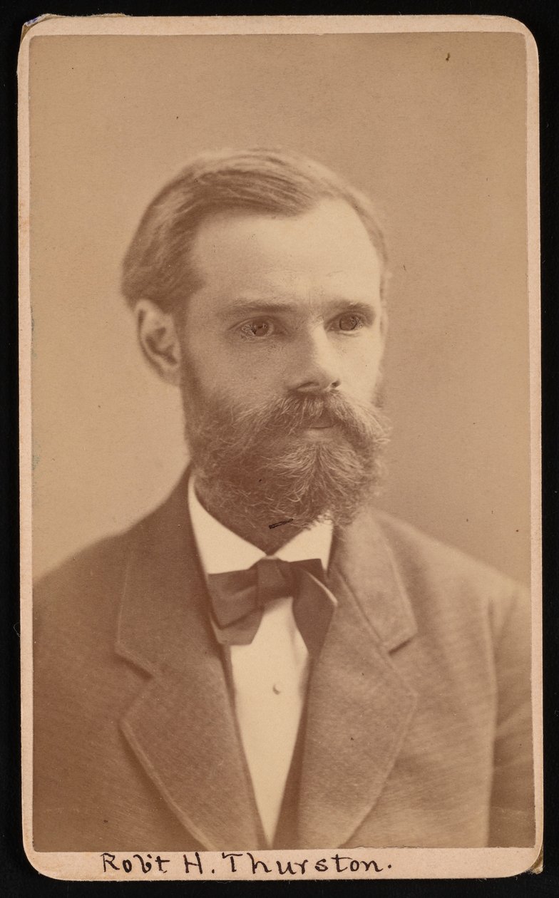 Porträtt av Robert Henry Thurston 1839-1903, juli 1875. av Louis Nagel