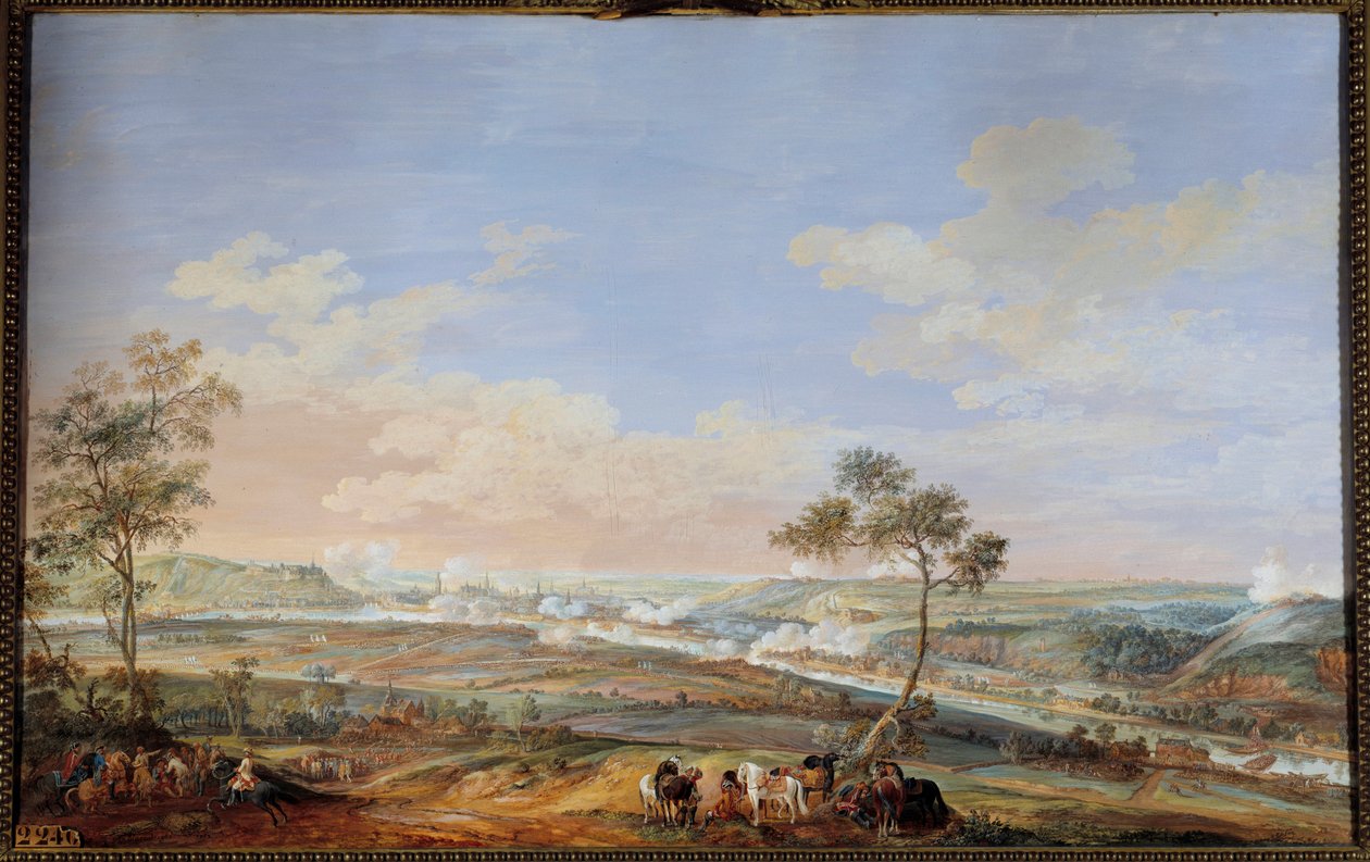 Österrikiska tronföljdskriget av Louis Nicolas van Blarenberghe